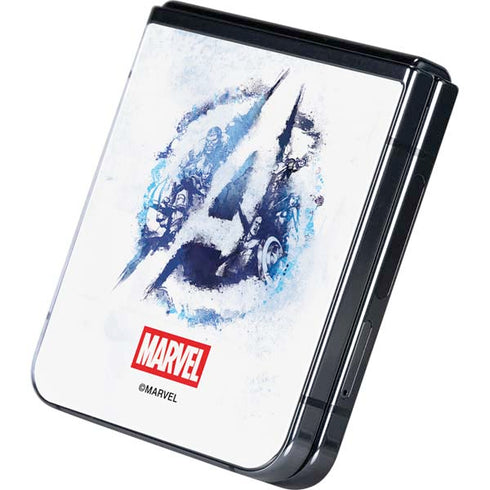 Marvel Avengers Blue Logo Galaxy Z Flip5 5G Skin